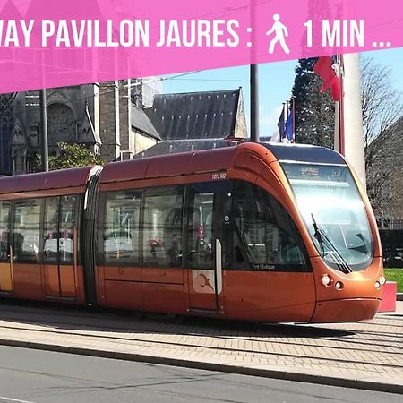 Apartmán Tramway Pavillon Jaures Proche Gare 7 Le Mans Exteriér fotografie
