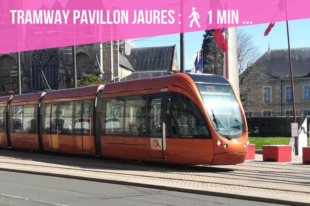 Apartmán Tramway Pavillon Jaures Proche Gare 7 Le Mans Exteriér fotografie