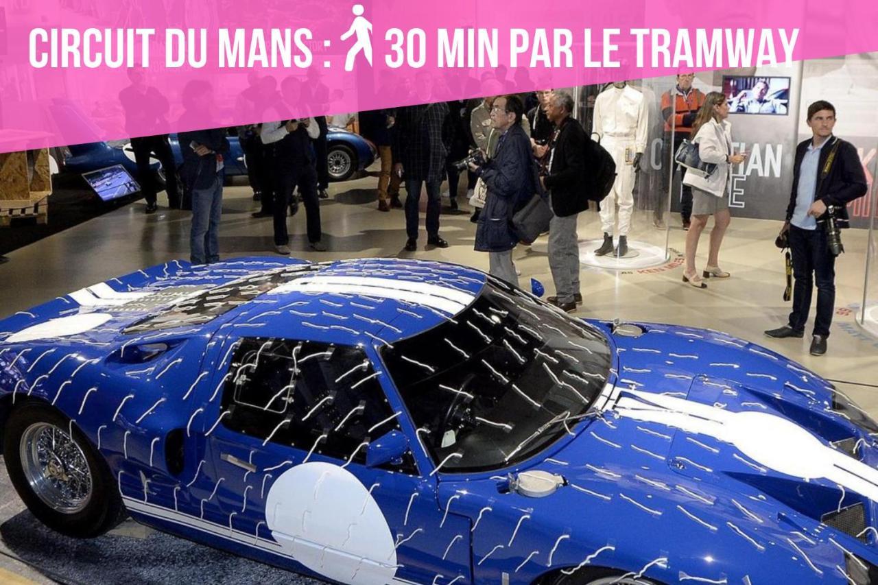 Apartmán Tramway Pavillon Jaures Proche Gare 7 Le Mans Exteriér fotografie